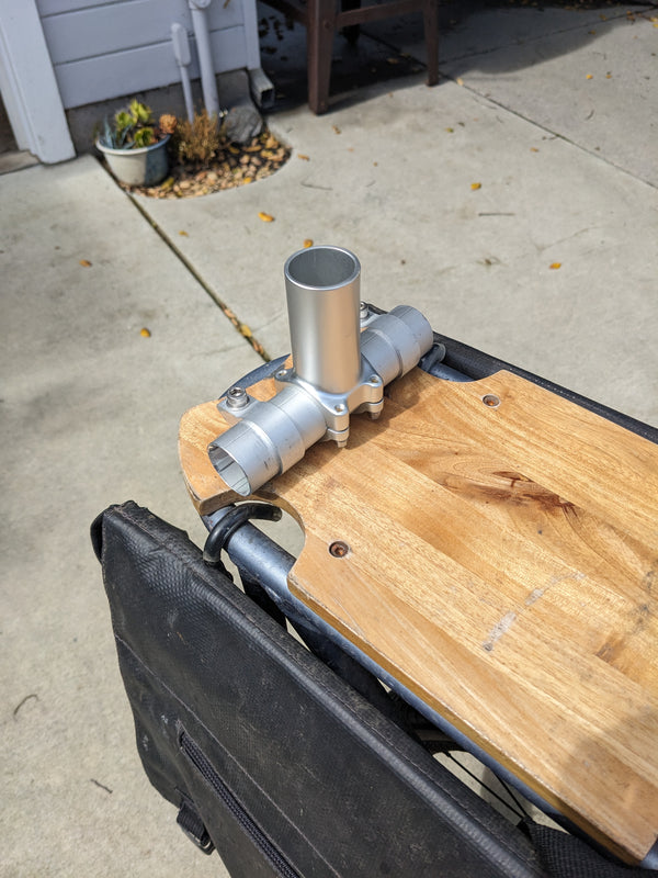 Rear Rack Post Adapter Kit for SUP / Kayak Trailer