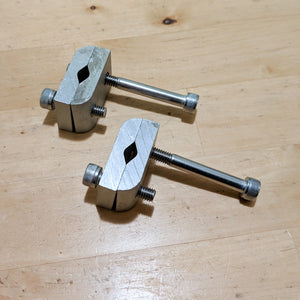 Moped Mount Clamp Set - Small, Medium, Large - Moved By Bikes (MBB)