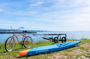MBB SUP and Kayak Trailer V2 - Aluminum Frame - Moved By Bikes (MBB)