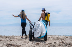 MBB SUP and Kayak Trailer V2 - Aluminum Frame - Moved By Bikes (MBB)