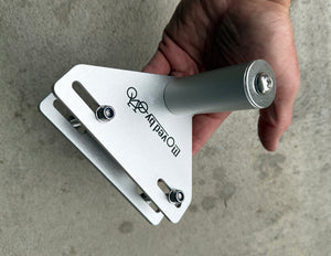 MBB SUP and Kayak Trailer V2 - Hitch Adapter - Moved By Bikes (MBB)