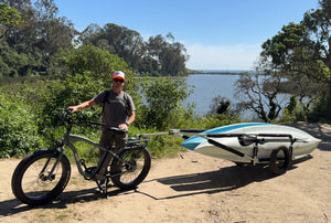 MBB SUP and Kayak Trailer V2 - Hitch Adapter - Moved By Bikes (MBB)