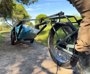MBB SUP and Kayak Trailer V2 - Hitch Adapter - Moved By Bikes (MBB)