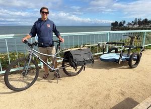 MBB SUP and Kayak Trailer V2 - Aluminum Frame - Moved By Bikes (MBB)