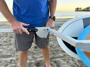 MBB SUP and Kayak Trailer V2 - Aluminum Frame - Moved By Bikes (MBB)
