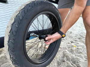 MBB SUP and Kayak Trailer V2 - Aluminum Frame - Moved By Bikes (MBB)