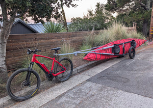 MBB SUP and Kayak Trailer V2 - Extension Kit - Moved By Bikes (MBB)