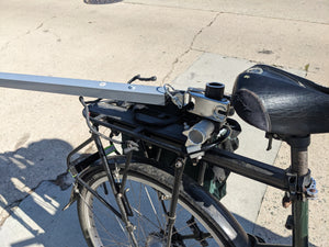Post Adapter for SUP / Kayak Trailer - Moved By Bikes (MBB)
