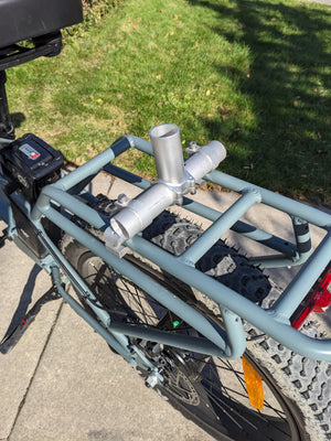 Post Adapter for SUP / Kayak Trailer - Moved By Bikes (MBB)