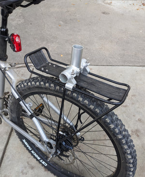 Rear Rack Post Adapter Kit for SUP / Kayak Trailer - Moved By Bikes (MBB)