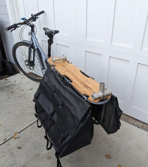 Post Adapter for SUP / Kayak Trailer - Moved By Bikes (MBB)