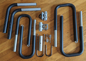 MBB Longboard Rack with SUP Lower Bar Set - Moved By Bikes (MBB)
