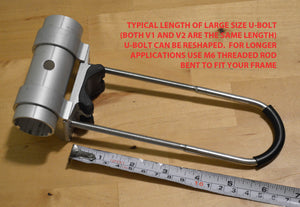 Head Tube Mount U-Bolt - Small, Medium, Large - Moved By Bikes (MBB)