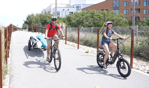 MBB SUP and Kayak Trailer V2 - Aluminum Frame - Moved By Bikes (MBB)