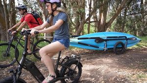 MBB SUP and Kayak Trailer V2 - Aluminum Frame - Moved By Bikes (MBB)