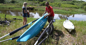 MBB SUP and Kayak Trailer V2 - Aluminum Frame - Moved By Bikes (MBB)