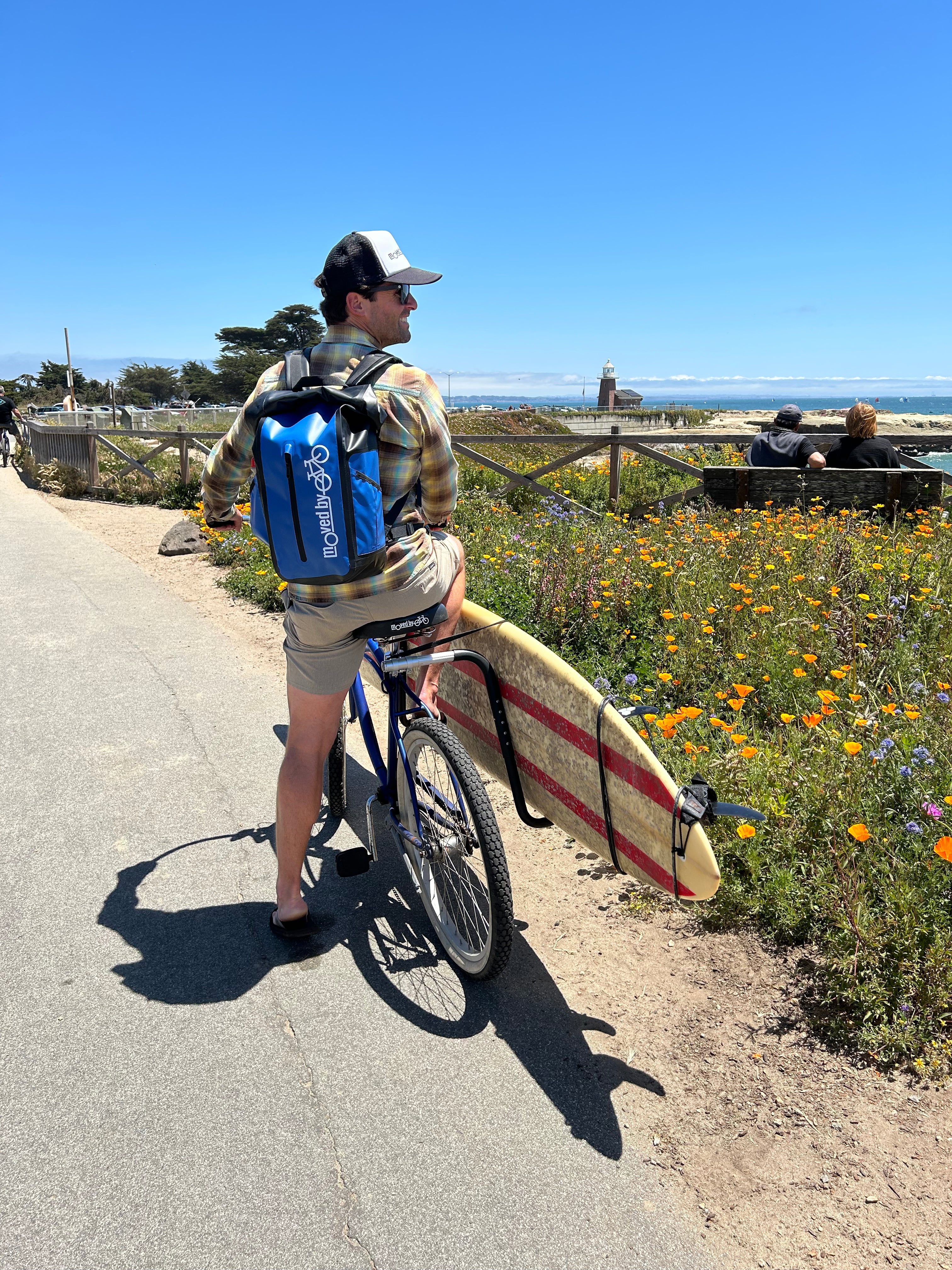 Bicycle top bag backpack