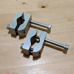 Moped Mount Clamp Set - Small, Medium, Large - Moved By Bikes (MBB)