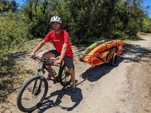 MBB Paddleboard and Kayak Trailer - Moved By Bikes (MBB)