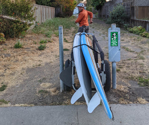 MBB Paddleboard and Kayak Trailer - Moved By Bikes (MBB)