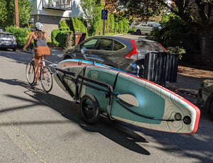 MBB Paddleboard and Kayak Trailer - Moved By Bikes (MBB)
