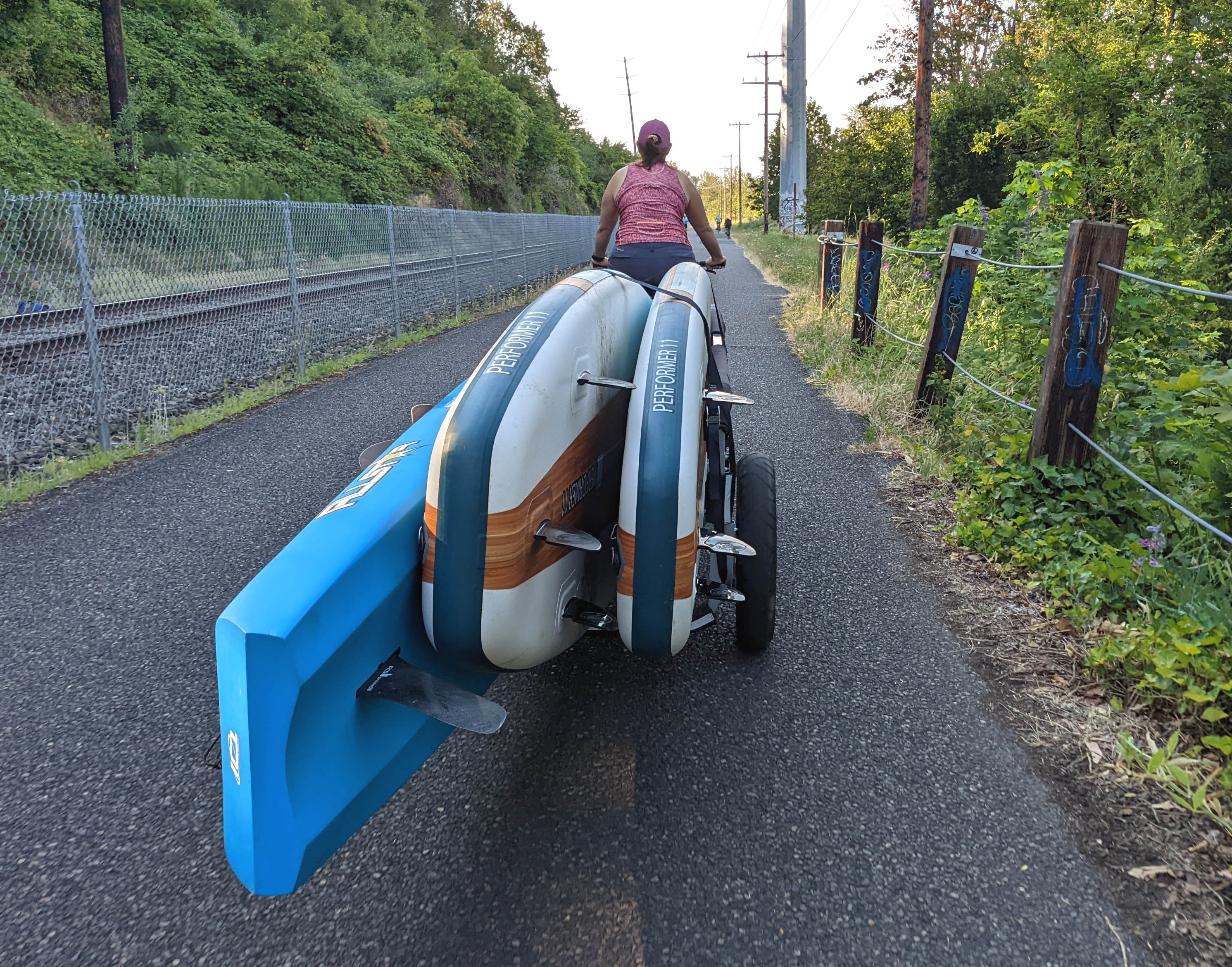 MBB Paddleboard and Kayak Trailer – Moved By Bikes (MBB)
