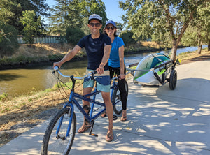 MBB Paddleboard and Kayak Trailer - Moved By Bikes (MBB)