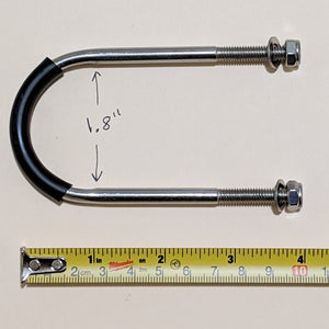 Longboard Rack U-Bolt - Small, Medium, Large - Moved By Bikes (MBB)